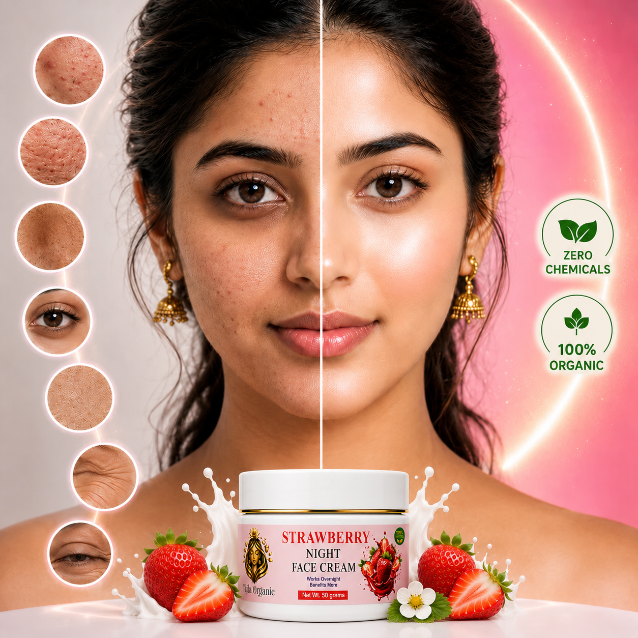 Strawberry Night Face Cream