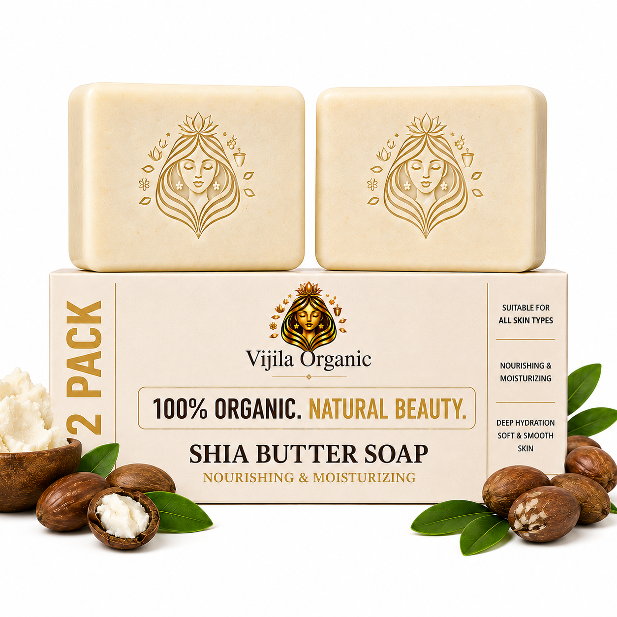 Shea Butter Soap ( Pack of 2 )