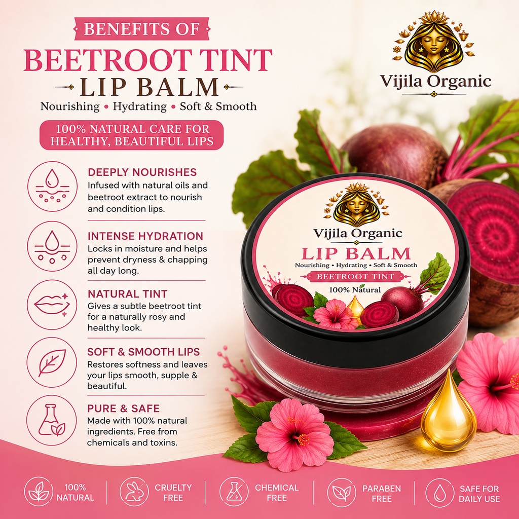 Beetroot Lip Balm