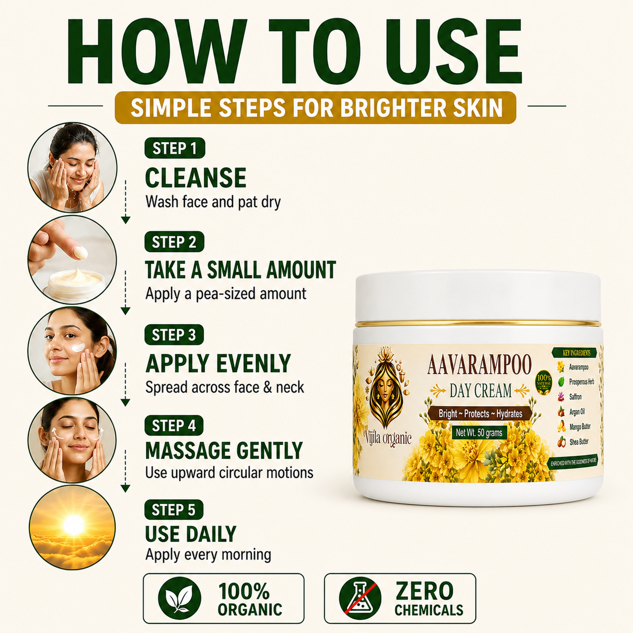 Avarampoo Day Face Cream