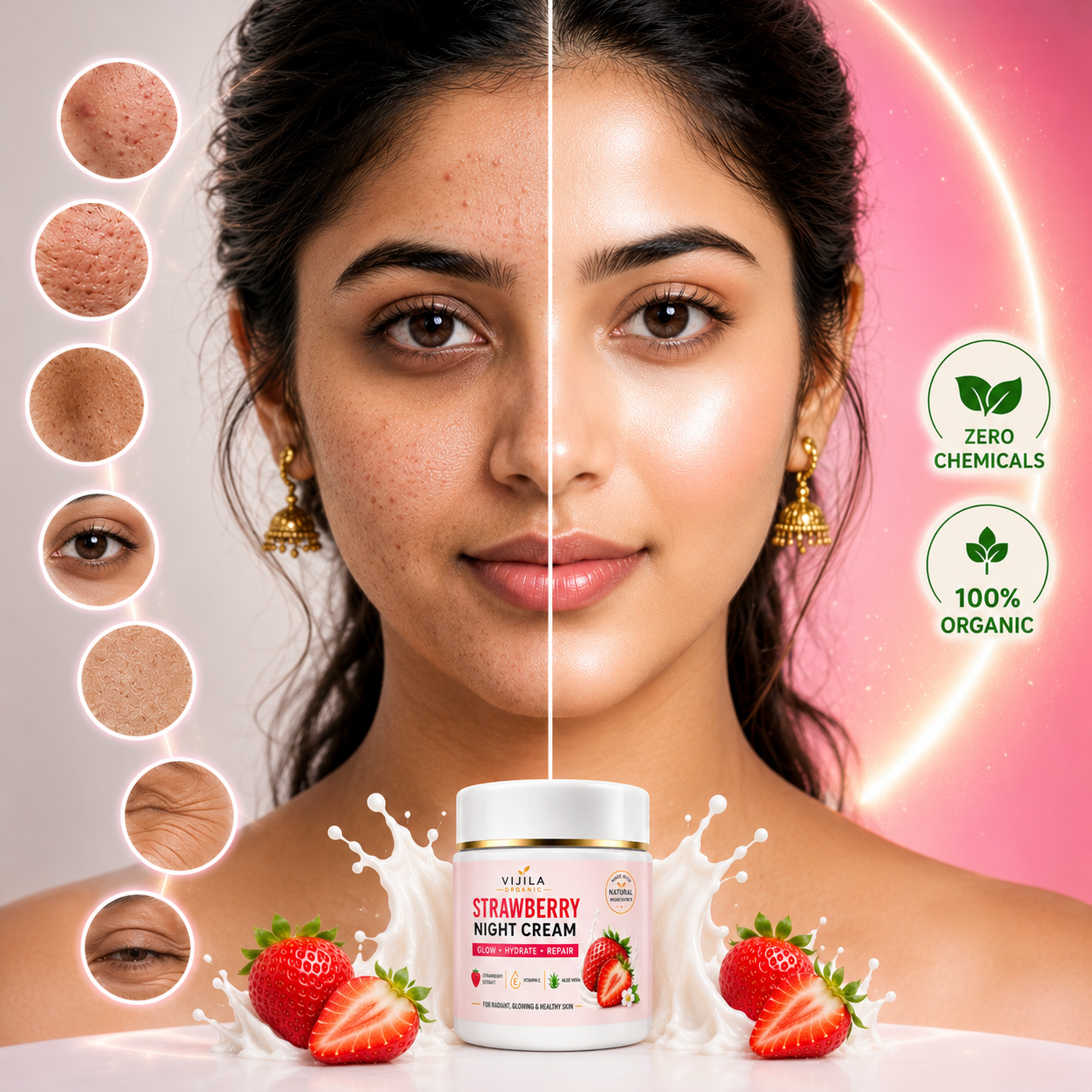 Strawberry Night Face Cream