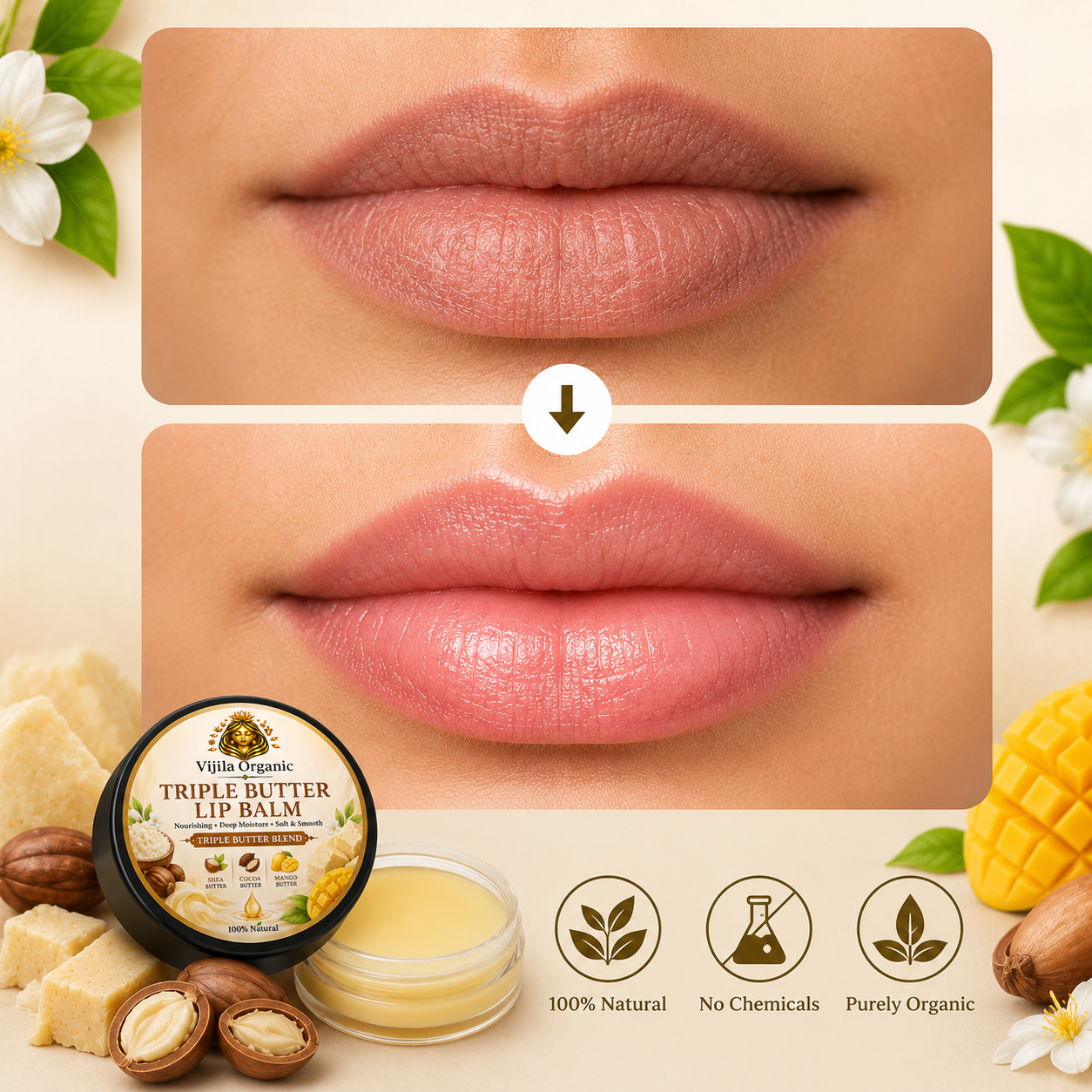 Triple Butter Lip Balm