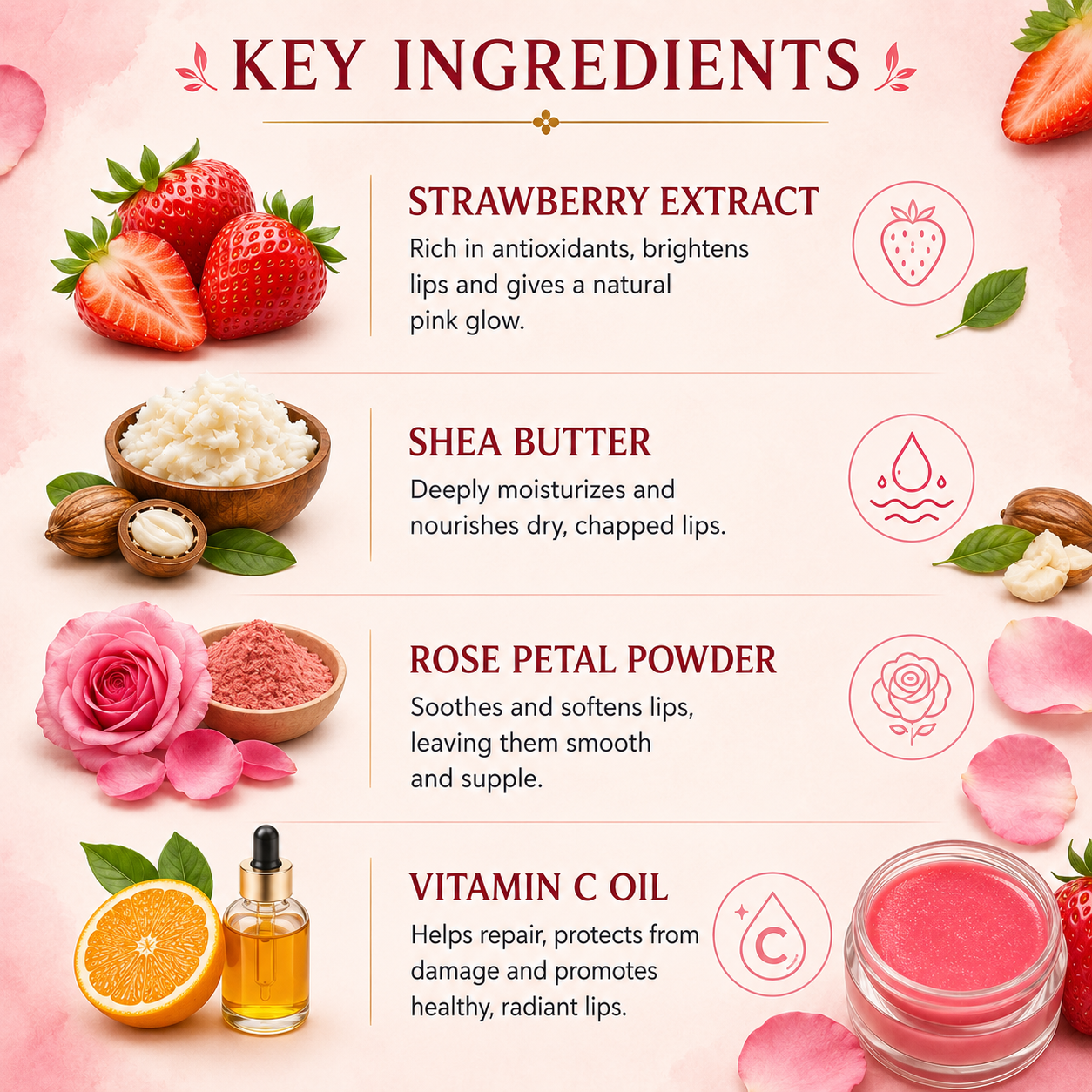 Strawberry Lip Balm