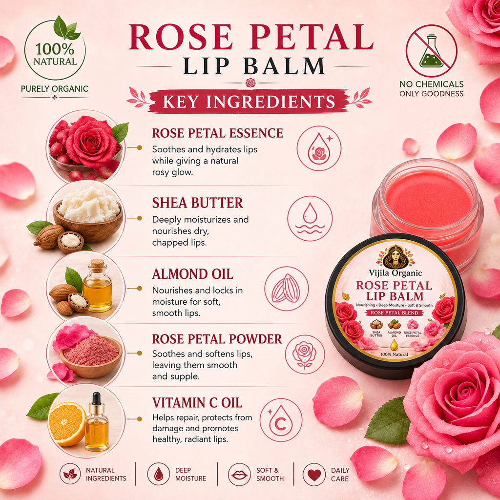 Rose Petal Lip Balm