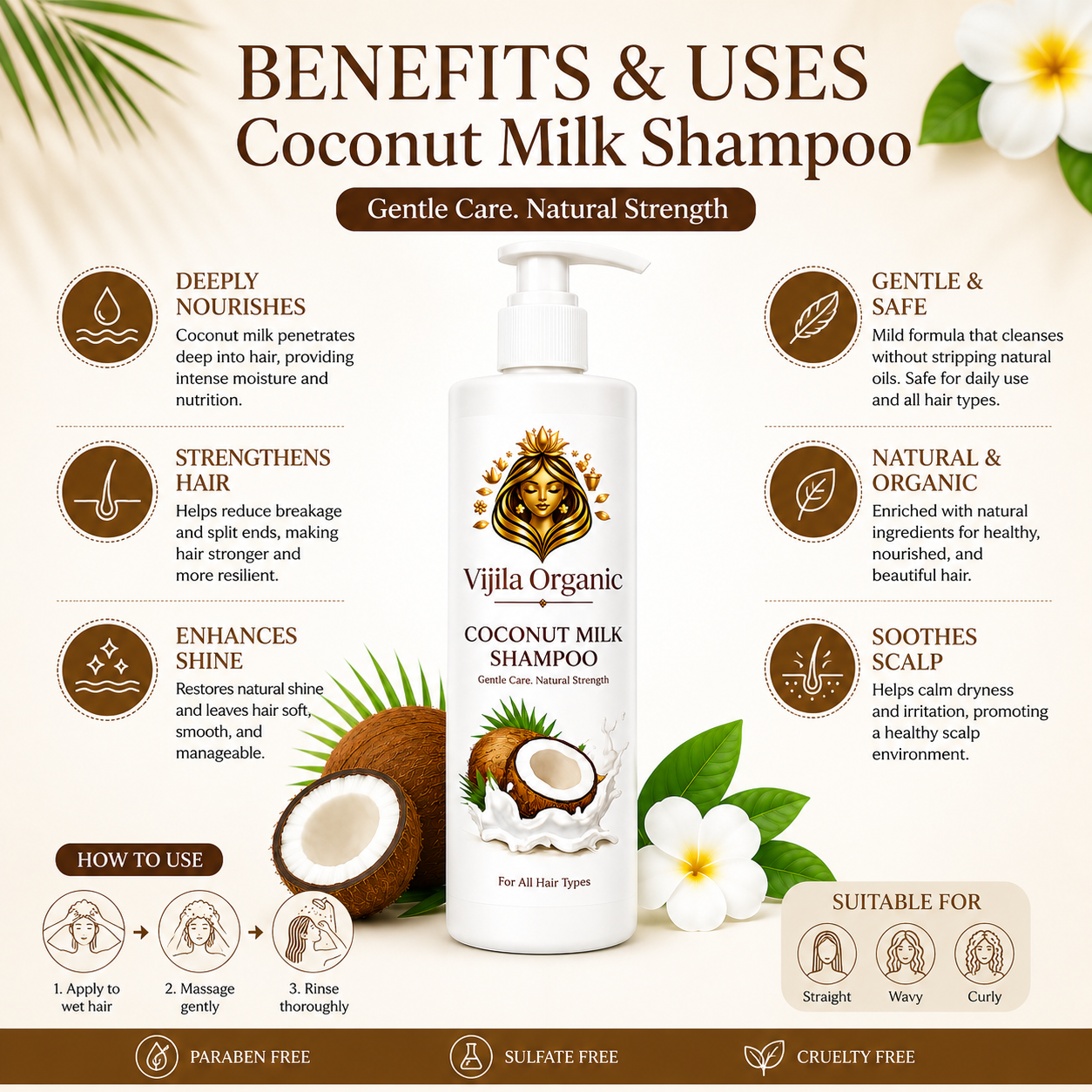 Coconut Milk Shampoo