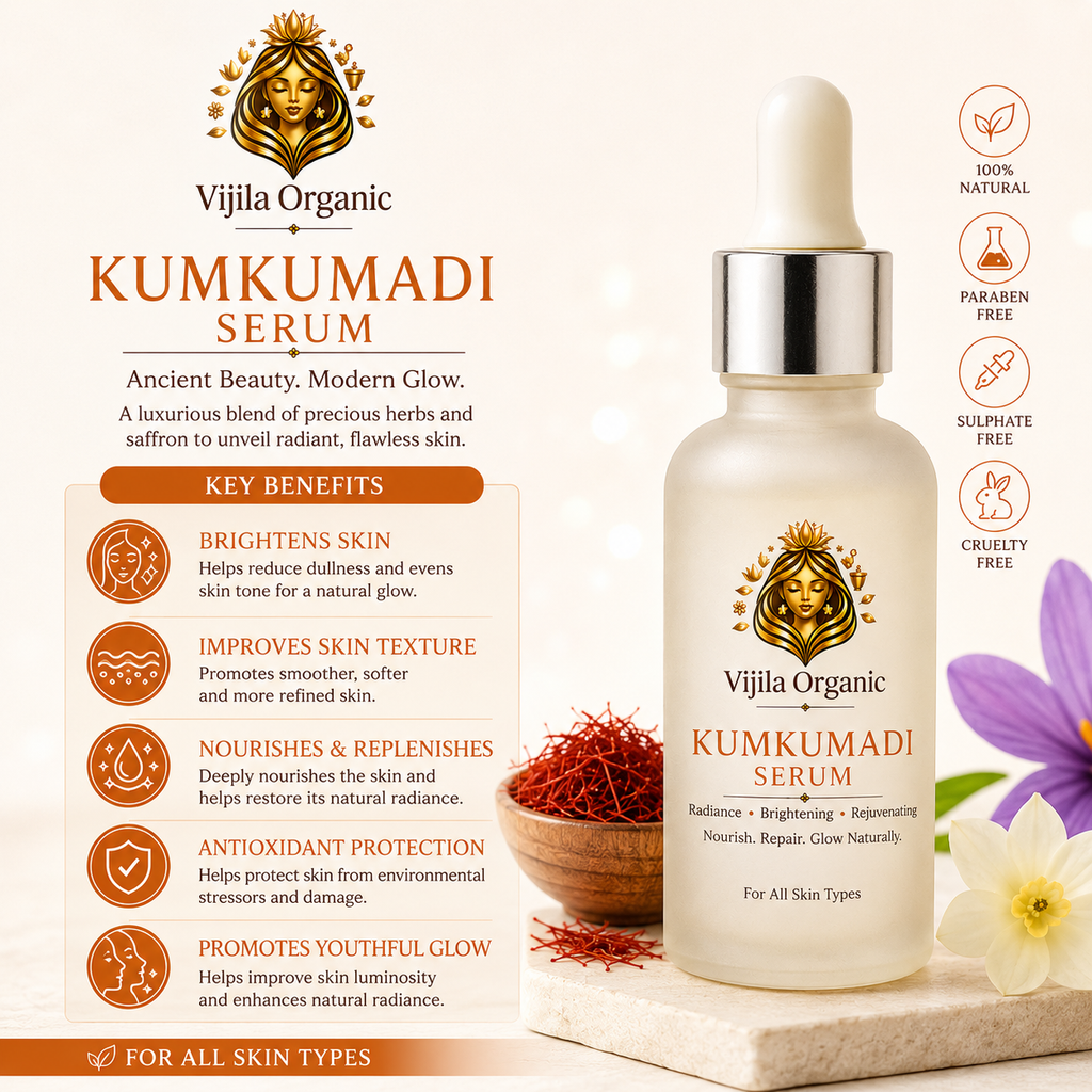 Kumkumadi Face Serum | The Royal Secret to Radiant Skin