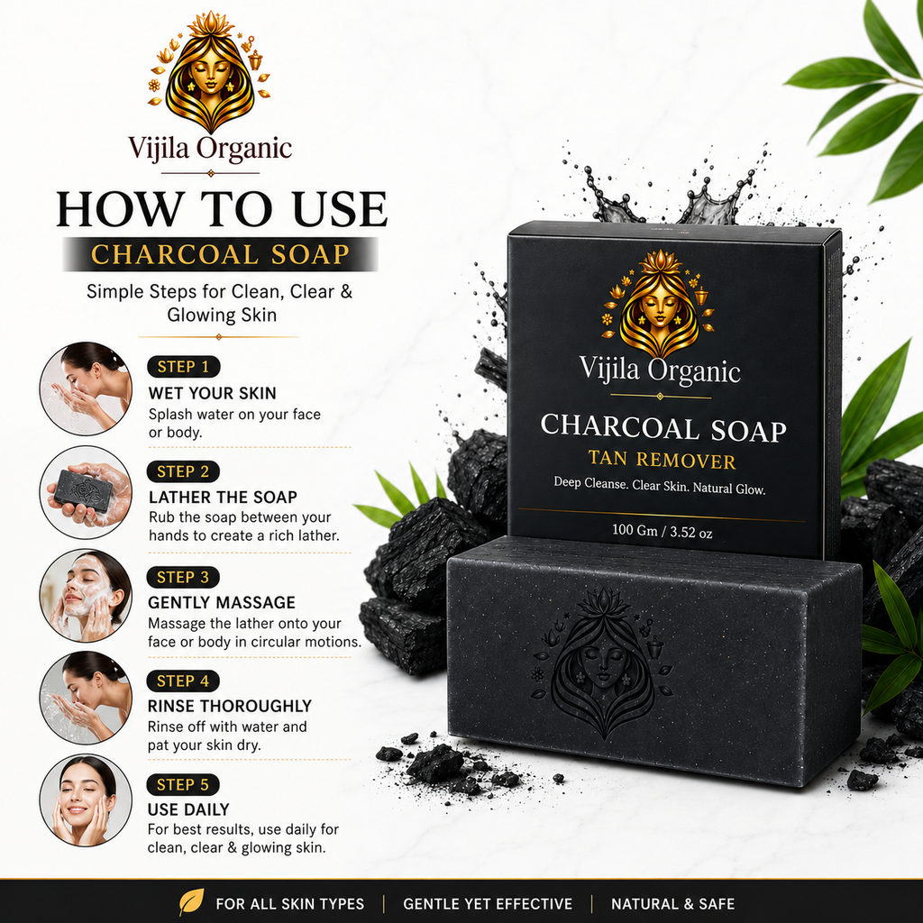 Charcoal Soap ( Pack of 3 )