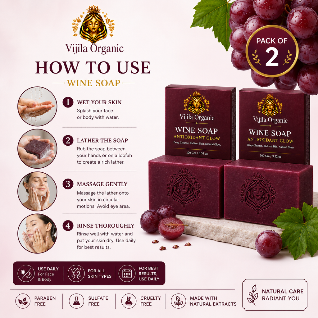 Wine Soap ( Pack of 2 )