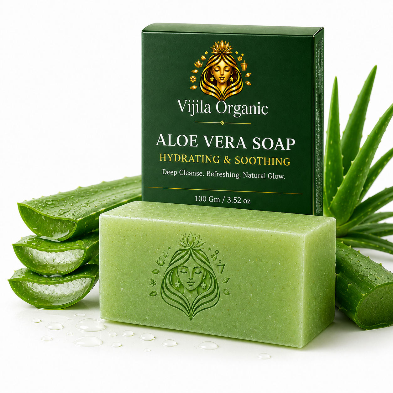 Aloe Vera Soap ( Pack of 3 )