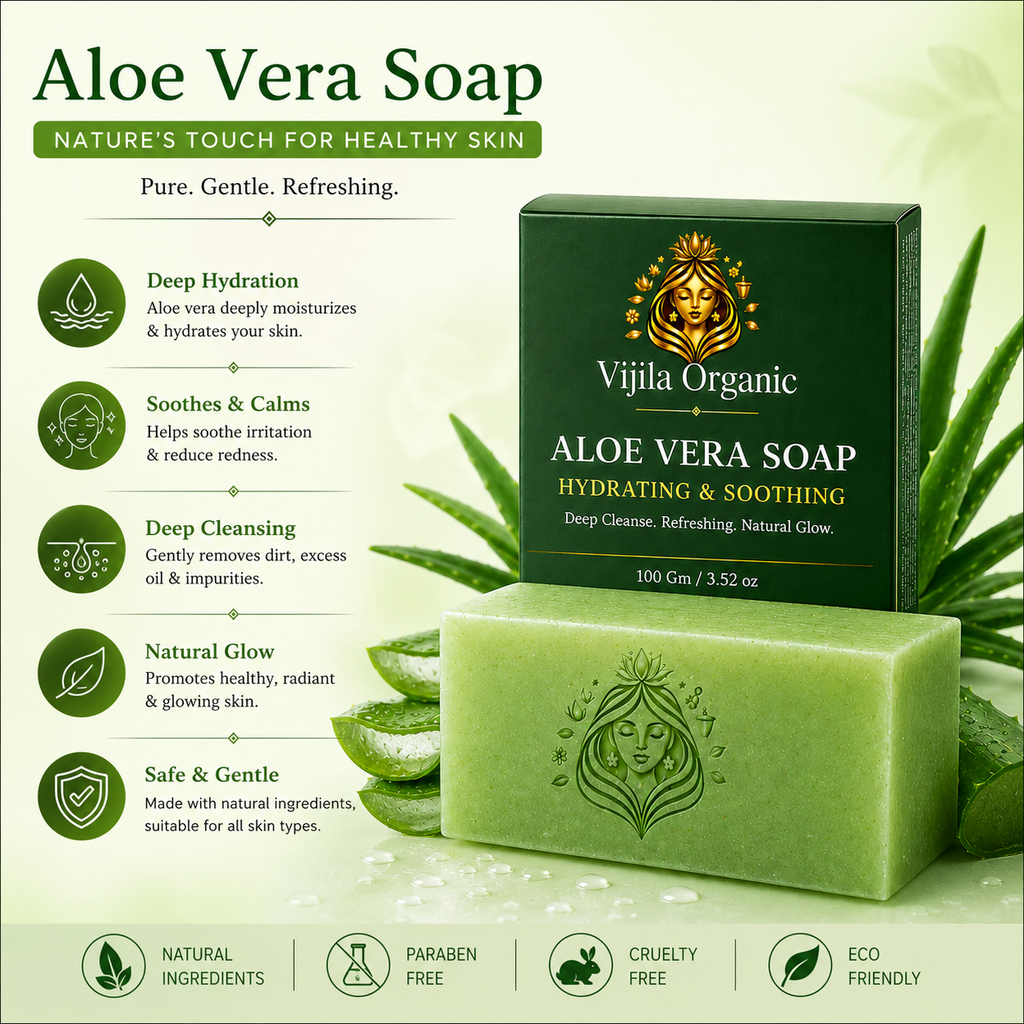 Aloe Vera Soap ( Pack of 3 )