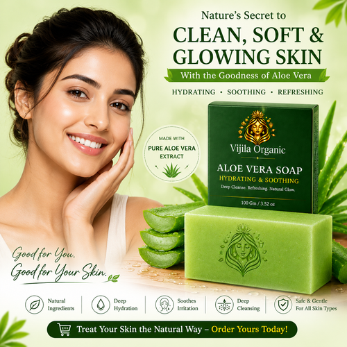 Aloe Vera Soap ( Pack of 3 )